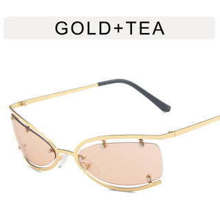 Hollow Cat Eye Sunglasses