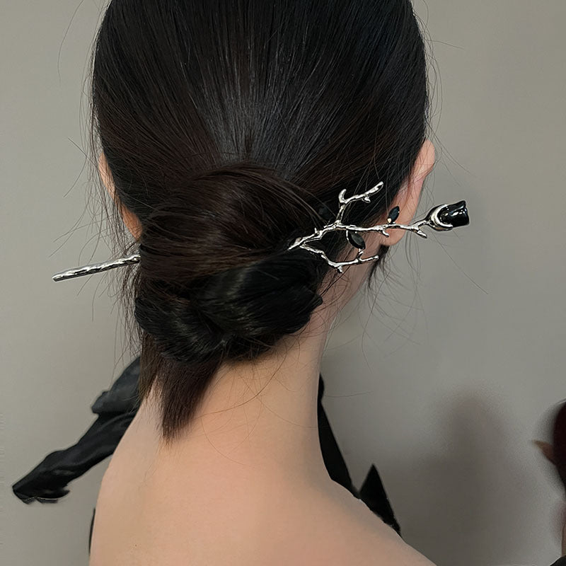 Rose Metal Hairpin