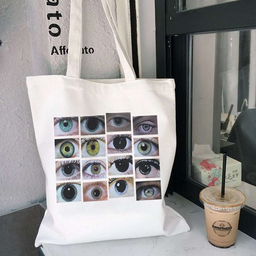 Eye Pattern Tote Bag