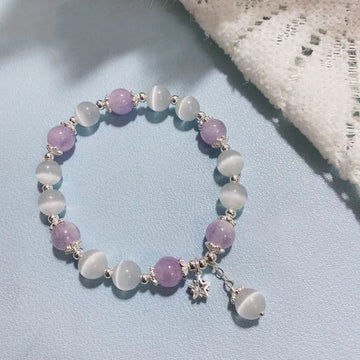 Opal Bell Crystal Bracelet