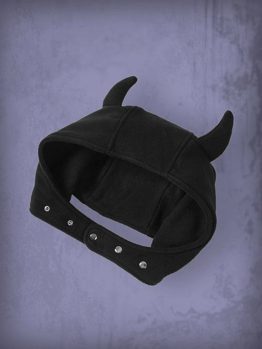 Goth Horn Decor Hat